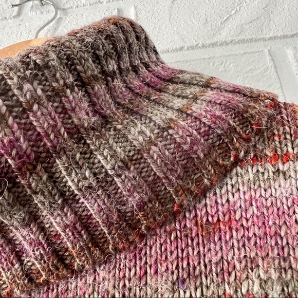 Royal Robbins multicolour knit funnel neck short sleeve tunic sweater XS - Picture 11 of 14